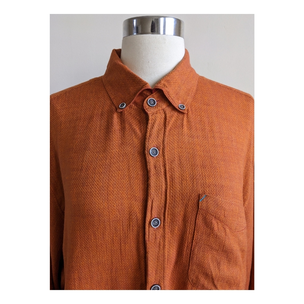 NWOT Bar Blues Men's Button Down Shirt